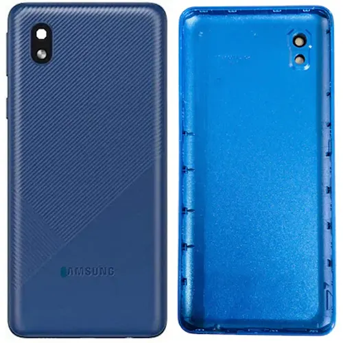 Primary image of SAMSUNG M01 CORE BLUE BACK HOUSING - Quality Phone Parts in Sri Lanka